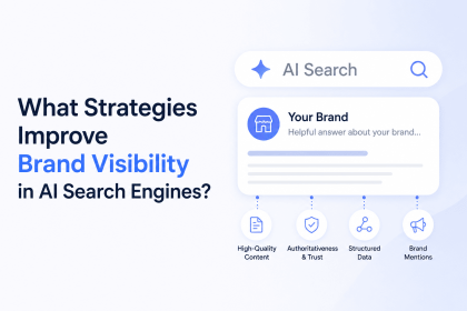 What Strategies Improve Brand Visibility in AI Search Engines?