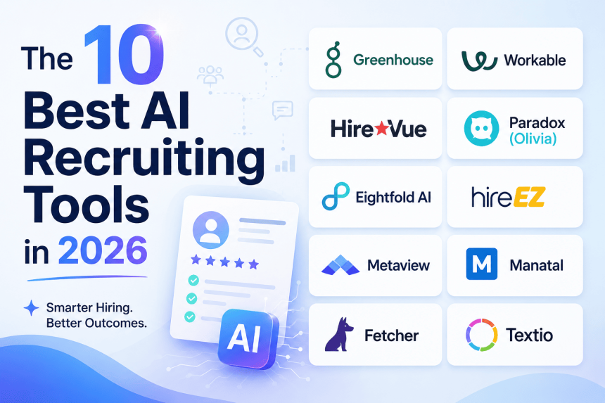 Best AI Recruiting Tools 2026
